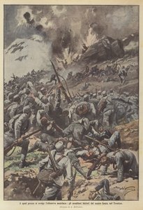 At what cost the Austrian offensive unfolds, the attackers mowed down by our fire in Trentino