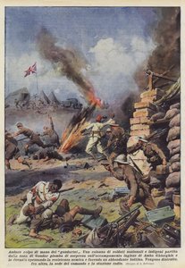 Daring Coup by the Gondarini by Achille Beltrame