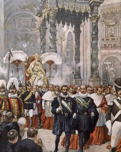 Coronation of Pope Pius X in Saint Peter