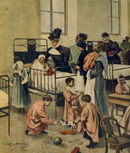 Distribution of Christmas Gifts to Poor Children in Hospital