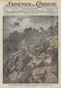 After the Last Offensive on the Carso, the Recovery of Cannons Abandoned by the Austrians in the Sinkholes