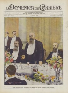 Echoes of the Latest Theatrical Success, The Grand Banquet for Giacosa