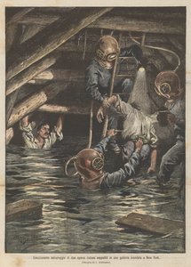 Exciting Rescue of Two Italian Workers Buried in a Flooded Tunnel in New York