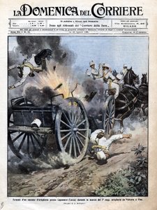 Explosion of an Artillery Crate Near Capannori
