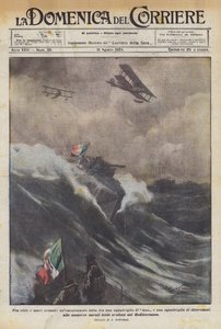 Between sky and armed sea, an exciting fight between a squadron of MAS and a squadron