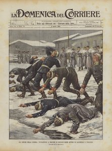 The Horrors of War, Execution in Irkutsk of Russian Soldiers Guilty of Looting and Violence
