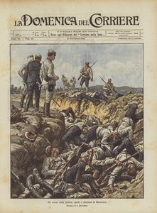 The Horrors of War, Dead and Dying in Manchuria by Achille Beltrame