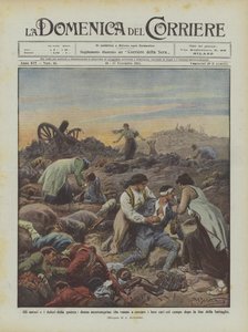 The horrors and pains of war, Montenegrin women looking for their loved ones on the battlefield