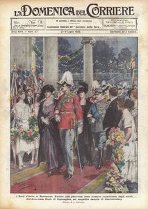 The Italian Royals in Denmark by Achille Beltrame