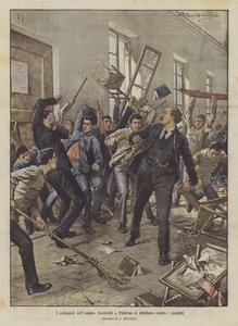 The Students of the Garibaldi Hospice in Palermo Rebel Against the Teachers