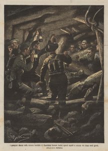 Firefighters Descend into the Flooded Mines of Courrieres and Find Thirteen Buried Workers