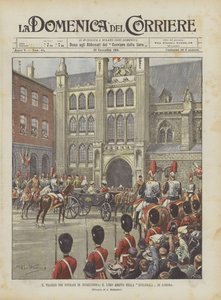 The Journey of the Sovereigns to England, Their Arrival at the Guildhall in London