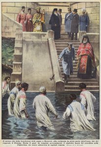 The curious rite of the blessing of the waters in Bucharest