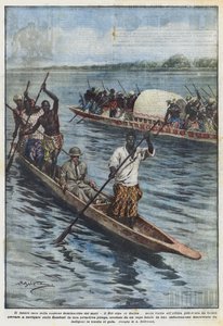 The Future Head of the Nation Dominating the Seas, the Prince of Wales, Visiting Africa by Achille Beltrame