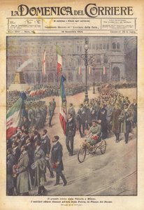 The Great Victory Parade in Milan