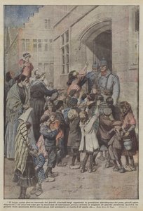The Ever-Growing Procession of Little Belgian Children by Achille Beltrame