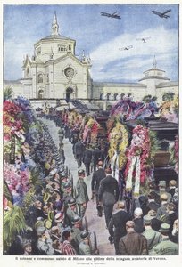The Solemn and Emotional Farewell of Milan to the Victims of the Verona Aviation Disaster