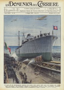 The Launch of a Cruiser