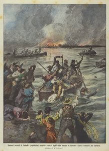 Massive Fires in Canada: Populations Driven Towards Lakes by Forest Fires and Ferocious by Achille Beltrame