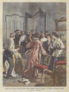 The Arrest of the Famous French Swindler Teresa Humbert and Her Family in a Modest Apartment in Madrid