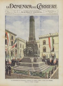 The Inauguration of the National Monument to the Cairoli Family in Pavia, on the 14th