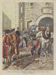 The Sale of Old Weapons, Formerly Belonging to the Pontifical Army Recently Held in the Vatican