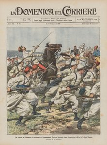 The War in Morocco, the Killing of Commander Provost During a Reconnaissance East of Casablanca