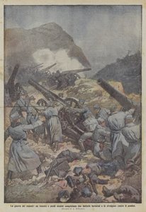 The War of the Romanians, A Lieutenant and a Few Men Capture Two Bavarian Batteries and Turn Them Against the Enemy
