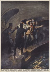 The Viennese police managed to capture a gang of thieves in a sewer after seven years by Achille Beltrame