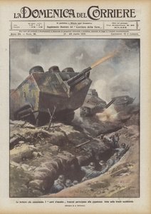 The Walking Fortresses by Achille Beltrame