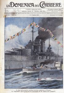 The Ships of the Former Austrian Navy Arrive as Prisoners in Venice