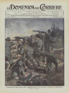 The Singular Acts of Valor of Our Soldiers, Machine Guns Supported on the Backs of the Alpini