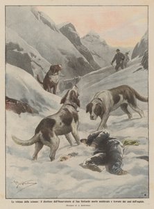 The Victims of Science, the Director of the Observatory at San Gottardo Found Frozen to Death