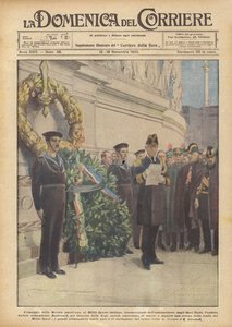 The Tribute of the American Navy to the Italian Unknown Soldier