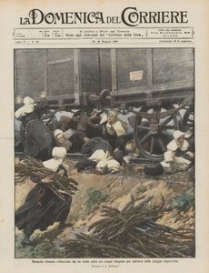 Nuns crushed by a train under which they had taken refuge to escape the sudden rain