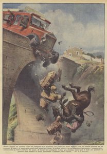 Near Teramo, a bus full of pilgrims collided on the Vomano river bridge