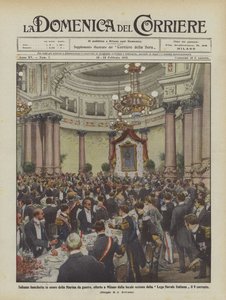 Solemn Banquet in Honor of the Navy, Offered in Milan by the Local Section