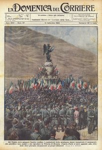 On the Tonale, where the ancient border passed, the mountain fighters inaugurated