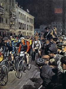 Tour of Italy Starting from Milan, from La Domenica del Corriere, Italy