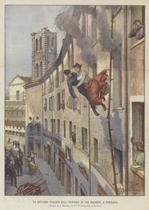 A Tragic Episode of the Fire in Via Mazzini, Ferrara