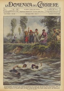 An Exceptional Rescue Was Carried Out by a Balilla in the Waters of the Liri Near Sora (Frosinone)
