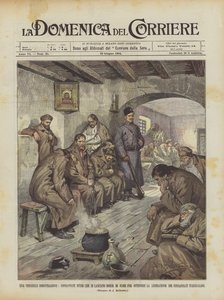 A Terrible Demonstration, Russian Convicts Starving Themselves to Death to Obtain by Achille Beltrame