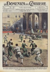 A curious and picturesque historical reenactment