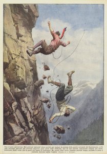 A tragic ascent by Achille Beltrame