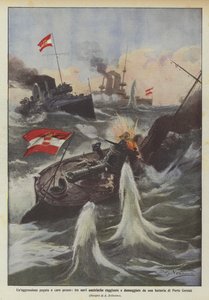 An aggression paid at a high price, three Austrian ships reached and damaged by a battery from Porto Corsini
