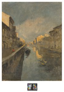 Naviglio by Achille Cattaneo