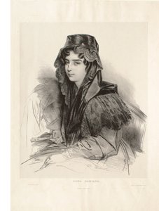 Dona Damiana by Achille Devéria