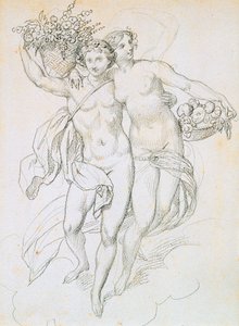 Psyche and Cupid by Achille Devéria