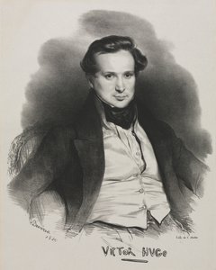 Victor Hugo by Achille Devéria