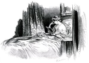Madame Bovary for the novel by Gustave Flaubert by Achille Devéria